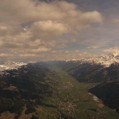 Flugwegposition um 12:31:55: Aufgenommen in der Nähe von Mittersill, Österreich in 2431 Meter